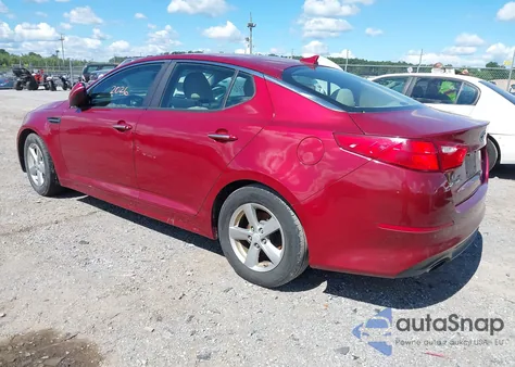 2014 Kia Optima Lx z USA, uszkodzony, nr VIN 5XXGM4A76EG292314
